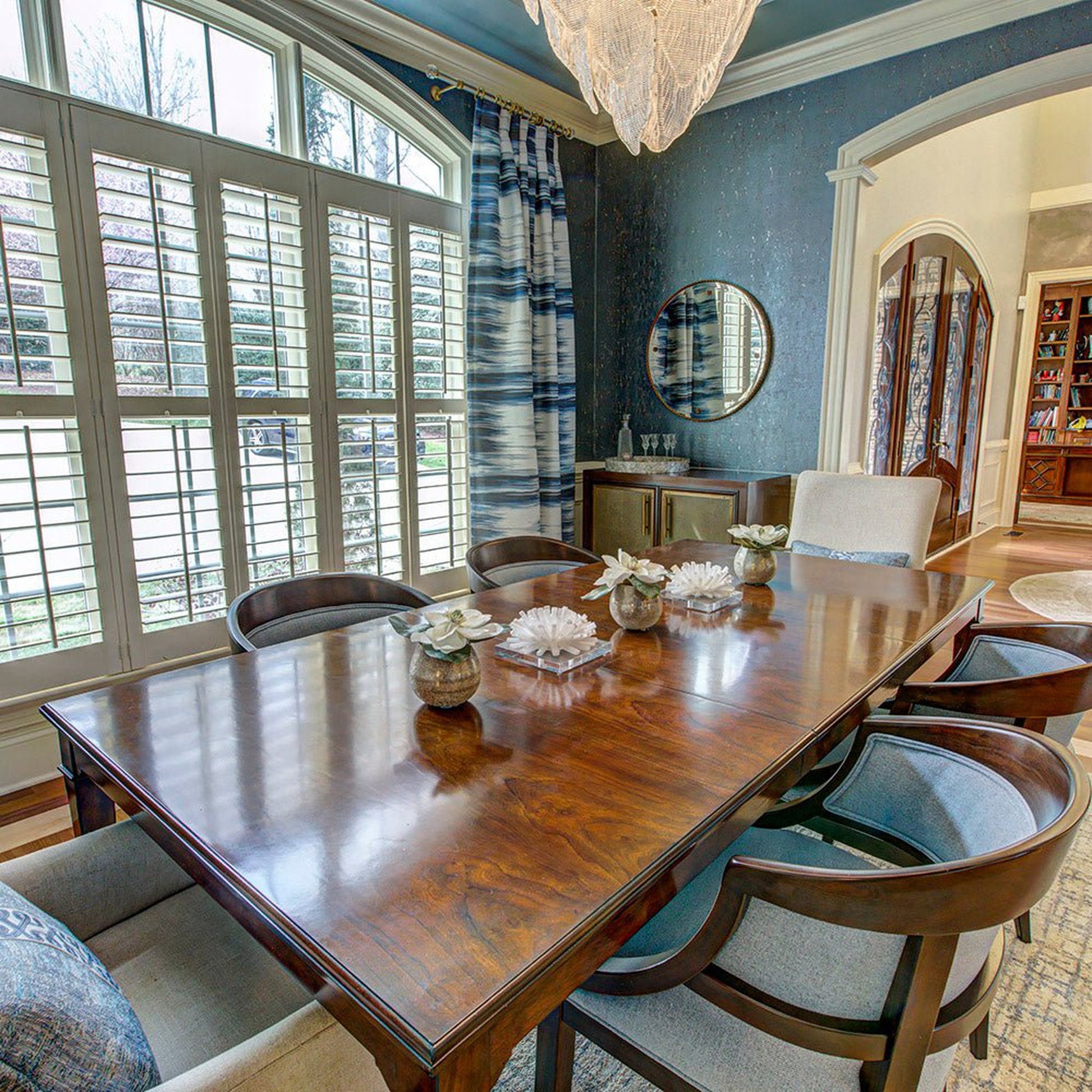 WoodBridge Furniture Marseille Dining Table - 5060-10 - 5060-10 - WoodBridge Furniture - $2719.88