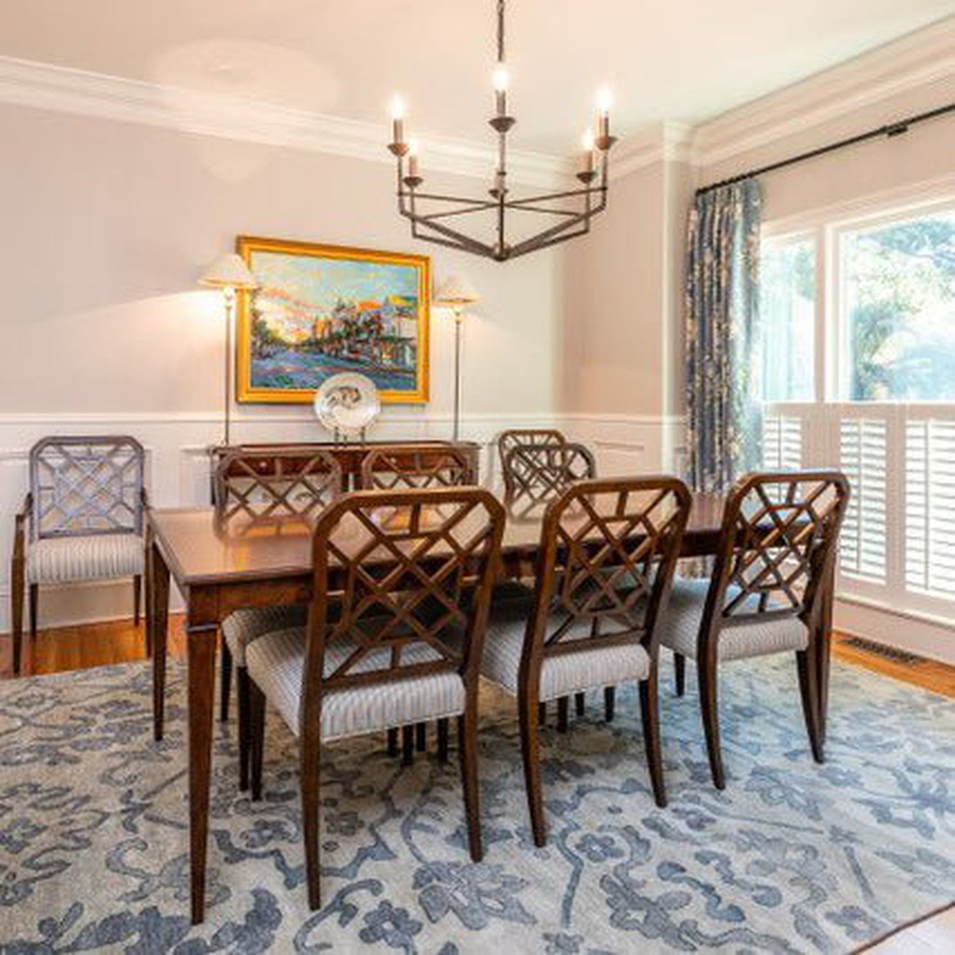 WoodBridge Furniture Marseille Dining Table - 5060-10 - 5060-10 - WoodBridge Furniture - $2719.88