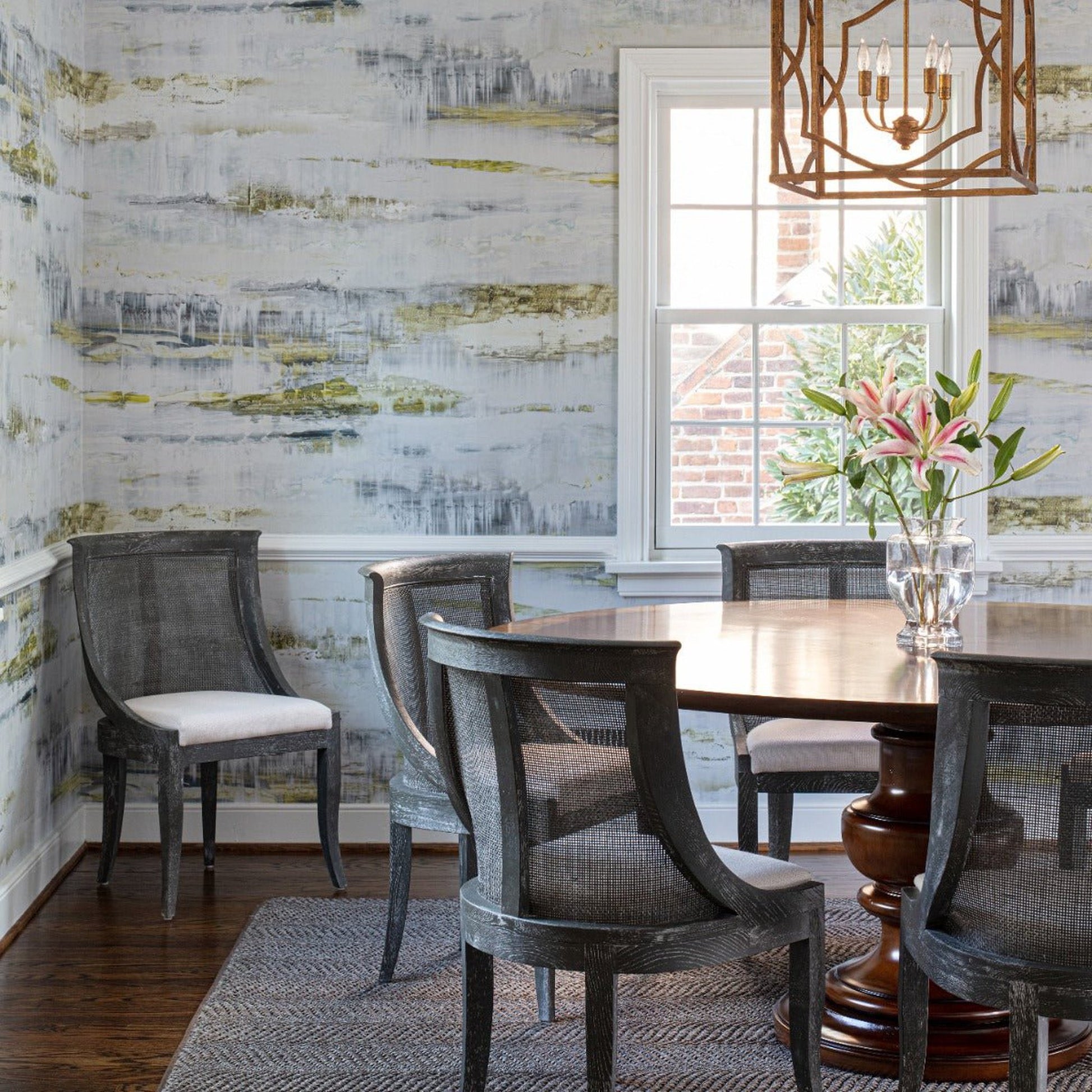 WoodBridge Furniture Tuscan Pedestal Dining Table - 5035BT58-10NHP - 5035BT58-10NHP - WoodBridge Furniture - $3769.88